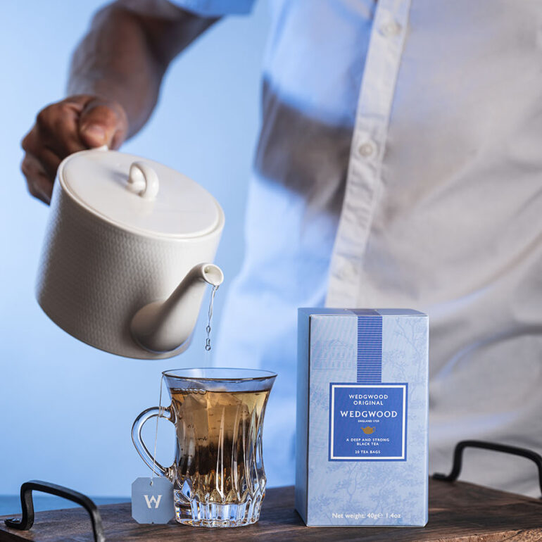 Steklena šalica za kavo iz Steklarne Rogaška